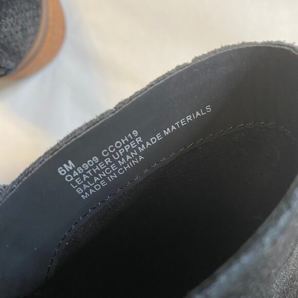 KORKS Black Suede Maldon Bootie 6M - Picture 10 of 11